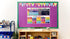 Sproutbrite Math Poster, PEMDAS Boho/Bright Banner for Classroom Decor, Middle & High School