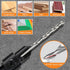 3 Pack Countersink Drill Bit Set, 3in1 Woodworking Counterbore Hole Saw Bits with 1 Allen Wrench
