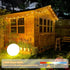 12 Pack E17 LED Bulbs, ST40 Replacement, 0.6W, Waterproof Shatterproof, Dimmable, Warm White 2700K for String Lights