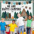 Camping Bulletin Board Classroom Decorations Set Forest Camp Theme Woodland Animals Paper Cutouts