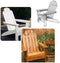 Woodcraft Project Paper Plan To Build Folding Adirondack Chair - Material Not