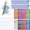 Lewtemi 24 Pack Penlight for Nurse Bulk LED Reusable Diagnostic Pen Light