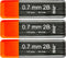 Bild Premium Mechanical Pencil Lead Refills (2B, 0.7 mm)