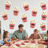 Loneliness 66PCS Popcorn Birthday Bulletin Board Set, DIY Photo Crafts Cutouts for Kindergarten Classroom Office Decor