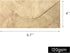Vintage Style Envelopes Pack of 48, Classic Aged Designs, 4 x 8.7 inches