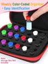 14Pack 3ml (7 1ml 2ml 3ml 4ml Vial Caps Colors) Peptide Caps for Glass Vials Peptide Storage Protective Cap, Reusable