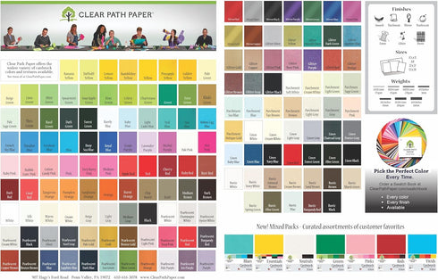Pink Paper 8.5 x 11 inch 24Lb Bond 500 Sheets Clear Path Paper