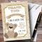 The Card Zoo Teddy Bear Glitter Gold Party Thank You Cards