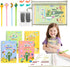 PracticeJQDEN Premium Grooved Handwriting Practice Kit for Kids, Children's Magic Practice Copybook for