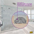 M-D Building Products 19100 Versatile Caulk Backer Rod Set, 1in x 10ft, Essential Foam Rods