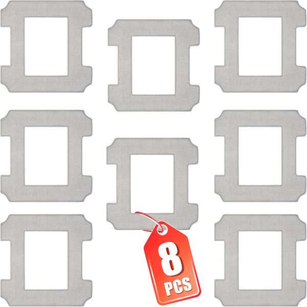 8 PCS Washable Mop Cloths for Ecovacs Winbot W1/W1 Pro Window Vacuum Cleaner Robot Replacement