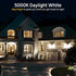 4 Pack Dusk to Dawn LED Outdoor Light Bulbs, 40W Equivalent, A19 Automatic On/Off Sensor, Daylight 5000K