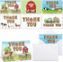 Motiskyy 24 Pcs 4H Thank You Cards with Envelopes Bulk Blank Thank You