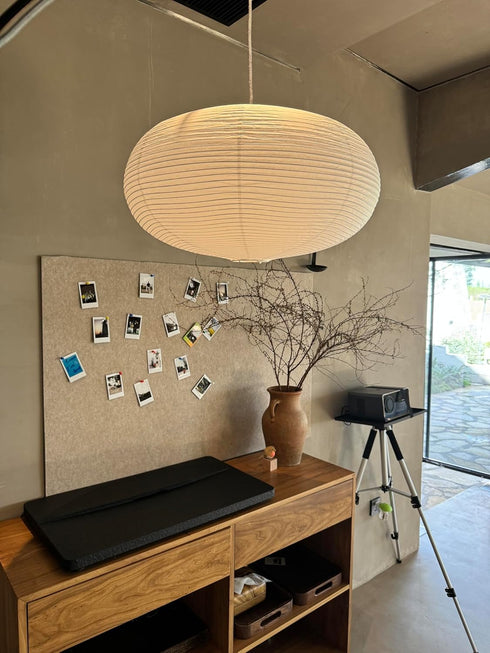 large White Oblate Pendant Lamp Shade 55.5cm(21.85in) Chinses lantern Home Decor Paper