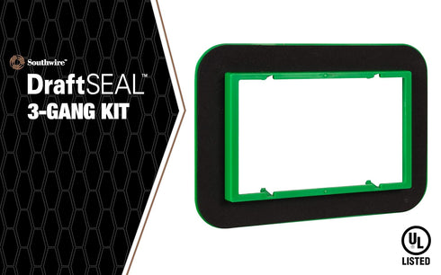 Southwire MDSK3G 3-Gang Draft Seal Kit