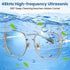 48kHz 304 400ML Ultrasonic Cleaner, Ultrasonic Jewelry Cleaner Machine for Eyeglasses, Jewelry, Rings, Watch Straps
