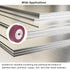uxcell 150mm x 50mm 320 Grit Non-Woven Polishing Wheel for Stainless Steel Copper