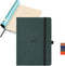 Dingbats A5 Wildlife Dotted Notebook Journal - Premium Vegan Leather Softcover for Women & Men, Note Taking