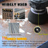 3 Inch Grinding Stone Wheel for Metal, 50 Grit Aluminum Oxide Flaring Grinding Cup Wheel for Rust Removing