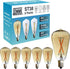 25watt Repalcement Light Bulbs, ST38 Chandelier Wall Sconce Table Lamp Bedroom Living