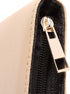 Fountain Roller Ball Pen Case Holder - PU Leather Bag for 12 Pens, Beige
