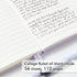 feela 3 Pack Pocket Small Notebook Journals, Mini Cute Hardcover College Ruled Notepad, 3.5”x 5.5”, Pastel Colors with