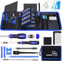 STREBITO Precision Screwdriver Set 191-Piece Multi-Bit Screwdriver 1/4 Inch Nut Driver Home