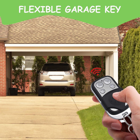 Gantch Cloning Remote Control Keychain, Replacement Garage Door Electric Gate, Duplicates and Replaces Original Factory