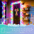 cshare 16.4ft 50LED Easter String Lights Battery Operated, Pastel Easter Lights with Timer White Wire Fairy Lights