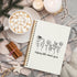 Helping Little Minds Grow Notebook, Inspirational Teacher Gifts, Hardcover Spiral Journal for Office School, 5.5x8.3