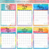 Wall Calendar 2025-2026, 18 Monthly Calendar from July 2025 to December 2026, Large Blocks, Twin-Wire Binding
