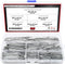 DYWISHKEY 360PCS 304 Stainless Steel Cotter Pin Assortment Kit