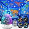 Dinosaur Night Light for Kids, 10 Musics + 6 Films Kids Night Light Projector, 126 Lighting Effects + Remote, 360
