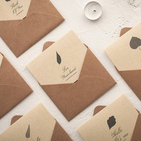 Brown Kraft Invitation Envelopes | 100 Pack | 5.25 x 7.25 | Used for Weddings, Invitations, Baby Showers