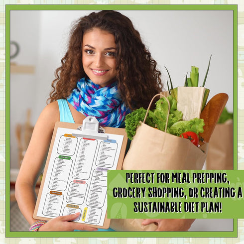 Sinload 12 Pcs Low Carb Food List Chart Posters Low Carb Meal Plan Grocery Health Food Diet Plan Beverages Snack Ideas