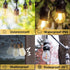 3V Bulbs S14 E26 Bulbs, 1W 100LM 2700K, 15-Pack, Visther DC Low Voltage Solar String Light Replacement, Waterproof LED