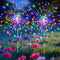 btfarm 2 Pack Solar Garden Lights Outdoor 8 Modes, 120 LED Firework