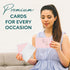 Set 100 Pack 4x6 Set VNS Creations Gold Foil Thank You Cards With Envelopes Bulk & Stickers - Blank Thank You Notes Box