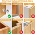 165 48mm 2 /1 TamBee Corner Cabinet Hinge Bifold Degree Lazy Susan Door Hinge Full Overlay Soft Close Hinges Concealed