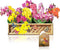 Pop Up Cards, Orchid Paper Flower Bouquet for Mother's Day,Birthday, Thank You,
