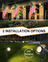 3000K Tree(2 Pack) Dusk to Dawn Outdoor LED Spotlight,Outdoor Landscape Lighting with Photocell Sensor, Warm White