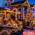 50Ft 1000 ZAIYW LED Cluster String Lights Dual Color Changing String Lights with Remote Timer Plug in Firecracker