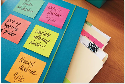 MMM6545UC Post-it Notes in Ultra Colors