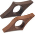 Ouligay Book Page Holder Wooden Thumb Book Page Holder Handmade Walnut Bookmarks Reading