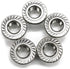 (20 PCS) 3/8-16 Stainless Steel Serrated Flange Nuts, Flange Lock Nut by Fullerkreg