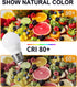 Warm White A15 Appliance Light Bulb, 40W Equivalent, 2700K, E26 Medium Base, LED for Refrigerator, Not Dimmable