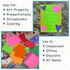Hygloss Fuchsia Colored Paper, 24 lb, 89 gsm, Acid-Free, 11x17-Inch, 90 Sheets