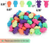 Mr. Pen - Erasers, Cap 60 Pack - Cute Colorful Animal Eraser Caps for Kids, Pencil Toppers, School Supplies
