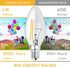 Bulb Dimmable 2700K E12 Bulb 60W B11 Bulb Bulbs, 600LM, 120V, 8 Pack Cotanic LED Candelabra Soft Warm White, Small Base