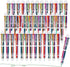 Enyeopd 48 Pack Multicolor Pens, Fun Pens for Kids Party Favors, Classroom, Valentines Day Bulk Gifts, Retractable